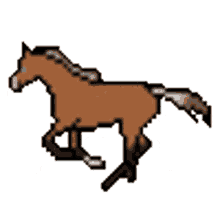 horse running gifanimation