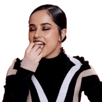 Becky G Eating Sticker - Becky G Eating Hungry Stickers