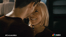 Almost Kissing Dr Hannah Asher GIF - Almost Kissing Dr Hannah Asher Dr Mitch Ripley GIFs
