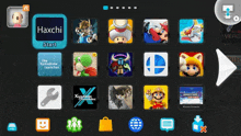 the homebrew launcher has a bunch of games on it