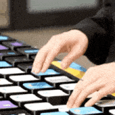 Hands Typing Fast GIF