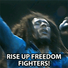 Rise Up Freedom Fighters Robert Nesta Marley GIF - Rise Up Freedom Fighters Robert Nesta Marley Bob Marley GIFs