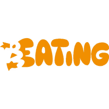 eating eating in yellow bubble letters nom nom eat hungry
