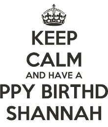 Keep Calm Shannah GIF - Keep Calm Shannah GIFs