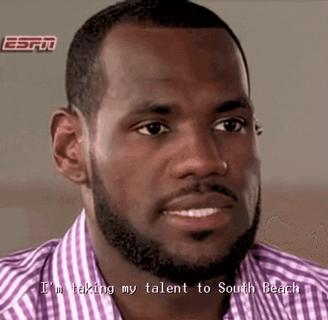 Lebron james talents 2025 to south beach