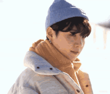Yoongi Winter Package GIF