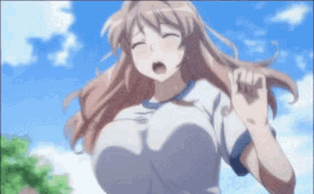 Anime Boobs Bounce GIFs