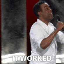 It Worked Chris Rock GIF - It Worked Chris Rock Chris Rock Selective Outrage GIFs