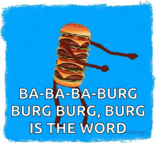 Hamburger Burger Day GIF