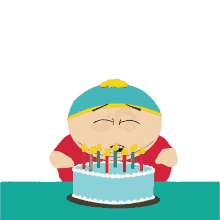 blow candles eric cartman south park s6e7 the simpsons already did it