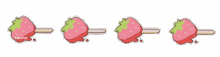 berry strawberry food banner cute