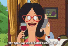 Wine Linda GIF - Wine Linda GIFs
