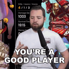Youre A Good Player Bricky GIF - Youre A Good Player Bricky Youre A Great Player GIFs