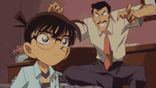 Detective Conan Conan Edogawa GIF - Detective Conan Conan Edogawa Kogoro Mouri GIFs