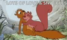 Snuggle Cuddle GIF - Snuggle Cuddle Squirrel GIFs