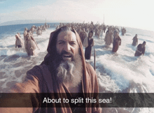 Moses If He Had A Smartphone GIF - Moses If He Had A Smartphone GIFs