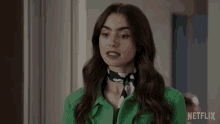 Disappointed Emily Cooper GIF - Disappointed Emily Cooper Lily Collins GIFs