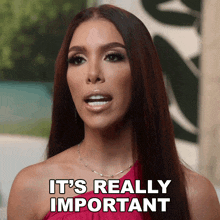 It'S Really Important Ashley Snell GIF - It'S Really Important Ashley Snell Basketball Wives Orlando GIFs