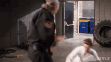 Fighting Terry Silver GIF