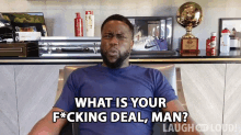 What Is Your Deal Man Kevin Hart GIF - What Is Your Deal Man Kevin Hart Cold As Balls GIFs