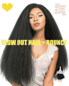 bounce blowout hair layered hair
