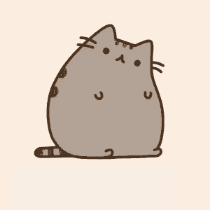 pusheen so lazy