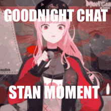Stan Moment Calliope Mori GIF - Stan Moment Calliope Mori Goodnight Chat GIFs