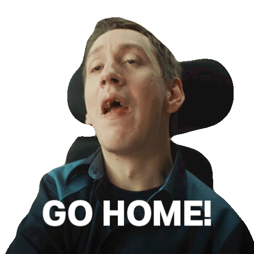 Go Home Ian Sticker - Go Home Ian Sean Towgood Stickers