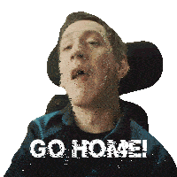 Go Home Ian Sticker - Go Home Ian Sean Towgood Stickers