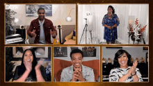 Clapping Stephanie Summers GIF - Clapping Stephanie Summers Kirk Franklin GIFs