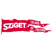 Island Of Freedom Sziget Sticker - Island Of Freedom Sziget Sziget Festival Stickers