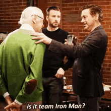 Stan Lee Iron Man GIF - Stan Lee Iron Man Rdj GIFs