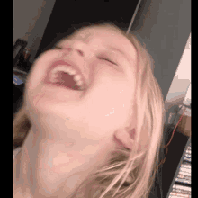Zoe Laughing GIF