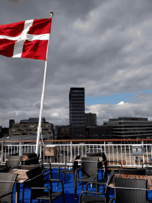 kaoskaos denmark denmark flag waving cloudy windy
