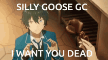 Sillygoosegciwantyoudead Silly Goose Gc GIF - Sillygoosegciwantyoudead Silly Goose Gc Mika Kagehira GIFs