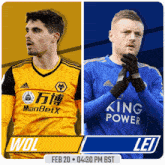 Wolverhampton Wanderers F.C. Vs. Leicester City F.C. Pre Game GIF - Soccer Epl English Premier League GIFs