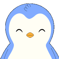 a cartoon of a penguin wearing a helmet with headphones