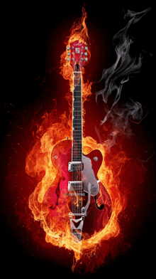 Guitar Fire GIF - Guitar Fire Guitar-fire GIFs