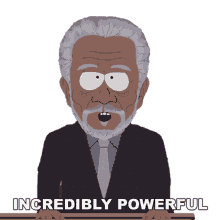 incredibly powerful morgan freeman south park s16e14 influential