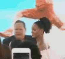 Rihanna Oi GIF - Rihanna Oi Hug GIFs