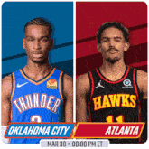 Oklahoma City Thunder Vs. Atlanta Hawks Pre Game GIF - Nba Basketball Nba 2021 GIFs