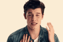 Shawn Mendes Nervous GIF - Shawn Mendes Nervous Slap GIFs