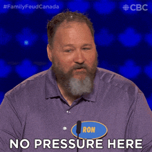 No Pressure Here Family Feud Canada GIF - No Pressure Here Family Feud Canada No Stress Involved GIFs