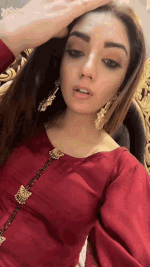 Hotpakistanigirl Hotgirlinred GIF - Hotpakistanigirl Pakistanigirl Hotgirlinred GIFs