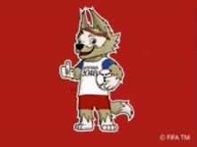 world cup russia 2018 mascot