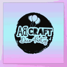 deco party ab craft balloons logo