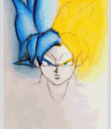 Goku Drawing GIF
