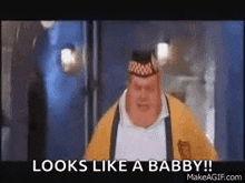 Fat Guy Belly GIF