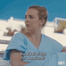 You Did All Of That For A Boyfriend I Was In Love GIF - You Did All Of That For A Boyfriend I Was In Love Are You Serious GIFs
