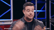 Keep Going Gesture Carson Daly GIF - Keep Going Gesture Carson Daly The Voice GIFs